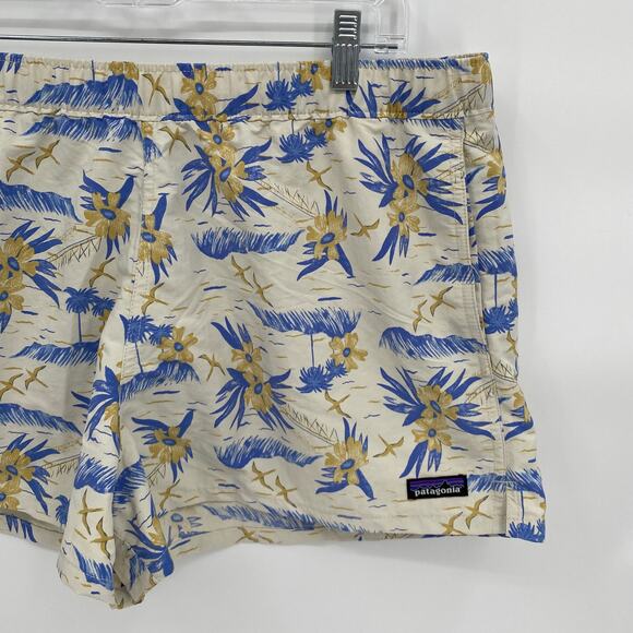 Patagonia Floral Women's Barely Baggies™ Shorts 2½" Multi Size Large - Picture 2 of 7